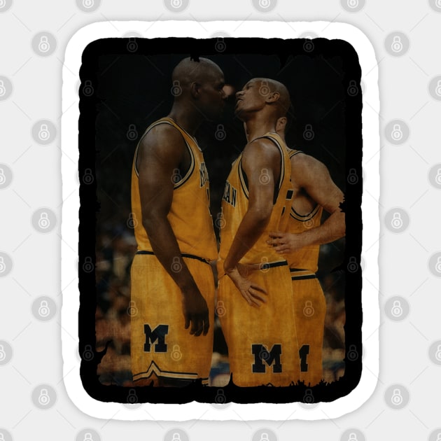 Jalen Rose Vintage Sticker by Milu Milu